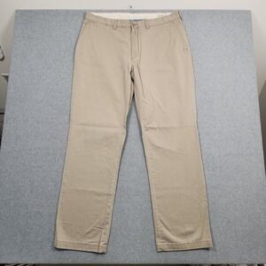 Polo Ralph Lauren Pants Mens 36x34 Khaki Tan Classic Fit Straight Chino Cotton